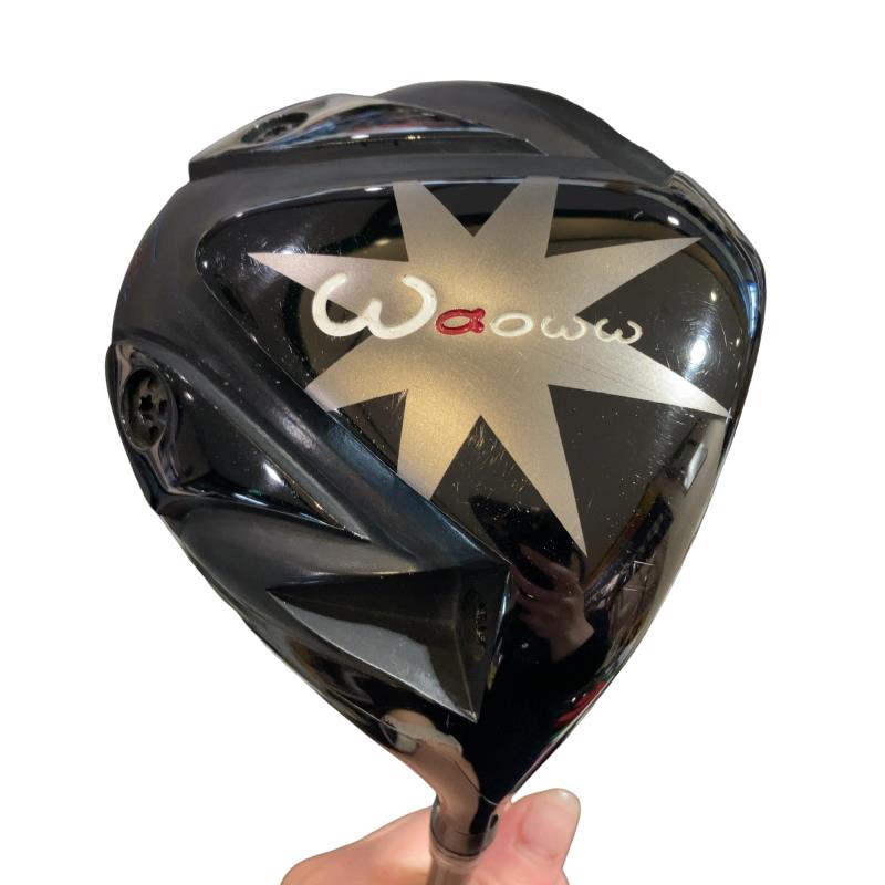 【中古】 Waoww RV-555(ブラック) 1W ドライバー DR 純正特注シャフト (フレックスS) メンズ 男性用 右利き 右用 Cランク ゴルフクラブ|ゴルフパートナー 中古クラブ店