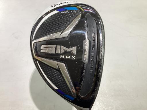 【中古】 テーラーメイド SIM MAX U3 ユーティリティ UT TENSEI BLUE TM60(UT) (フレックスR) メンズ 男性用 右利き 右用 Cランク ゴルフクラブ|ゴルフパートナー 中古クラブ店