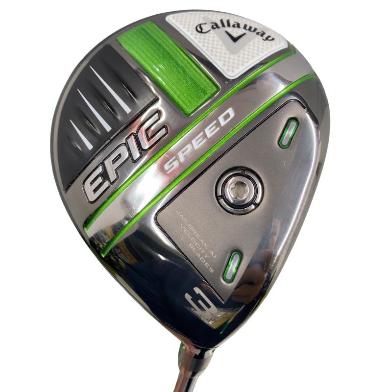 【中古】 キャロウェイ EPIC SPEED 3W フェアウェイウッド FW リシャフト (フレックスその他) メンズ 男性用 右利き 右用 Cランク ゴルフクラブ