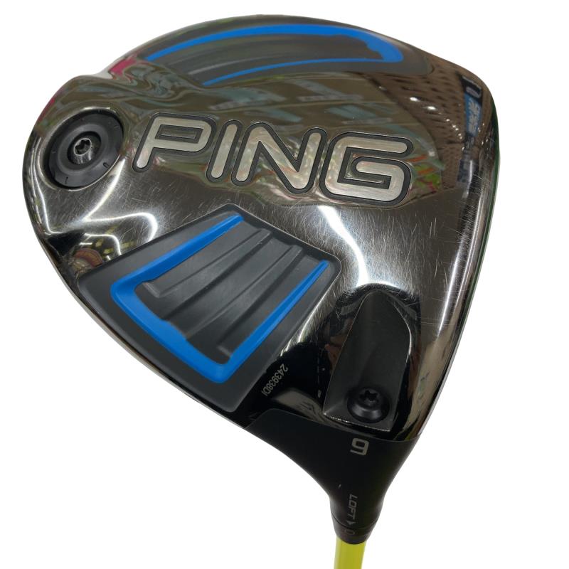【中古】 ピン G  9° １番ウッド DR ATTAS PUNCH 6 (フレックスS) メンズ 成人男性用 右利き 右用 C序列付ける ゴルフ野球クラブ