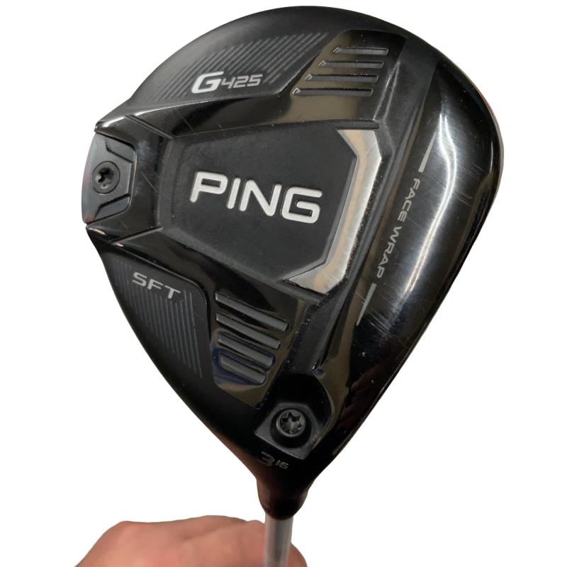 【中古】 ピン G425 SFT 3W(アーコス無し) フェアウェイウッド FW Speeder 569 EVOLUTION VII (フレックスS) メンズ 男性用 右利き 右用 Cランク ゴルフクラブ