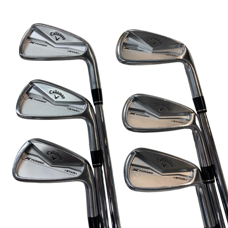 【中古】 キャロウェイ X FORGED STAR(2024) 6S アイアンセット IR NS PRO 950GH neo (フレックスS) メンズ 男性用 右利き 右用 Cランク ゴルフクラブ｜ゴルフパートナー 中古クラブ店