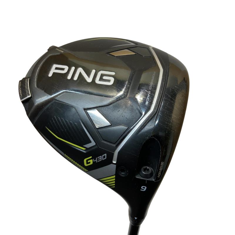 【中古】 ピン G430 MAX  9° １番ウッド DR ALTA J CB BLACK(DR) (フレックスS) メンズ 成人男性用 右利き 右用 C価値づける ゴルフ野球クラブ