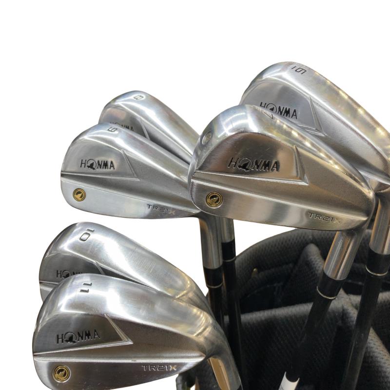 【中古】 本間ゴルフ TOUR WORLD TR21X 7S アイアン仕掛ける IR VIZARD TR20-65 (フレックスR) メンズ 成人男性用 右利き 右用 C価値づける ゴルフ野球クラブ