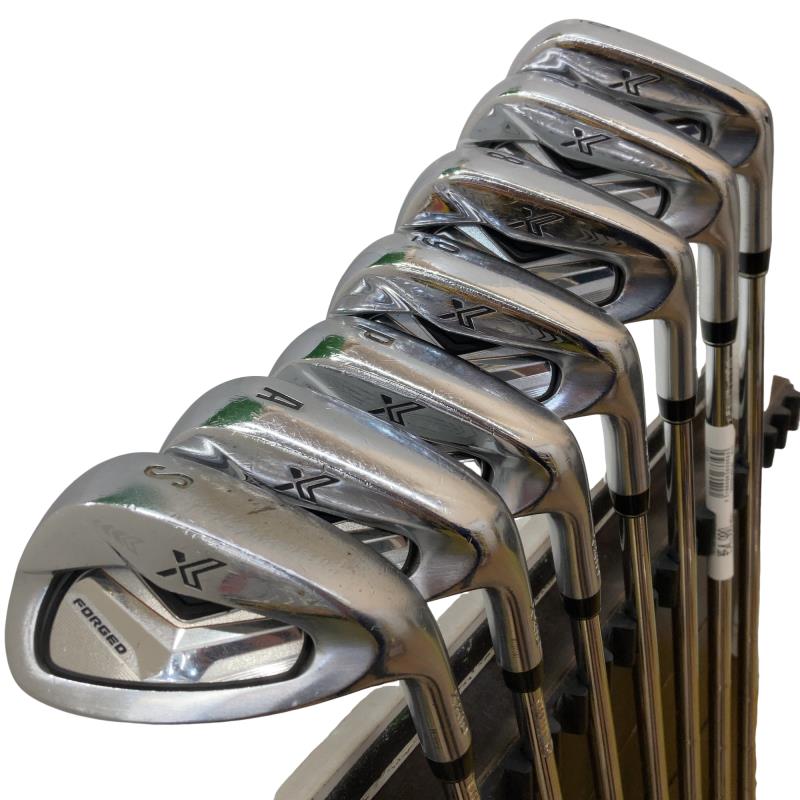 【中古】 ダンロップ XXIO(2020) eks 8S アイアンセット IR NS PRO 920GH D.S.T for XXIO (フレックスS) メンズ 男性用 右利き 右用 Cランク ゴルフクラブ