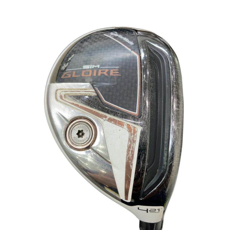 【中古】 テーラーメイド SIM GLOIRE U4 ユーティリティ UT AIR Speeder TM(UT) (フレックスSR) メンズ 男性用 右利き 右用 Cランク ゴルフクラブ