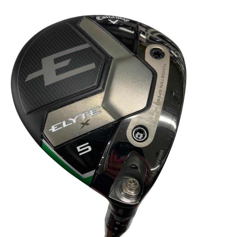 【中古】 キャロウェイ ELYTE X 5W フェアウェイウッド FW VENTUS GREEN 50 for CW(ELYTE FW) (フレックスR) メンズ 成人男性用 右利き 右用 B序列付ける ゴルフ野球クラブ