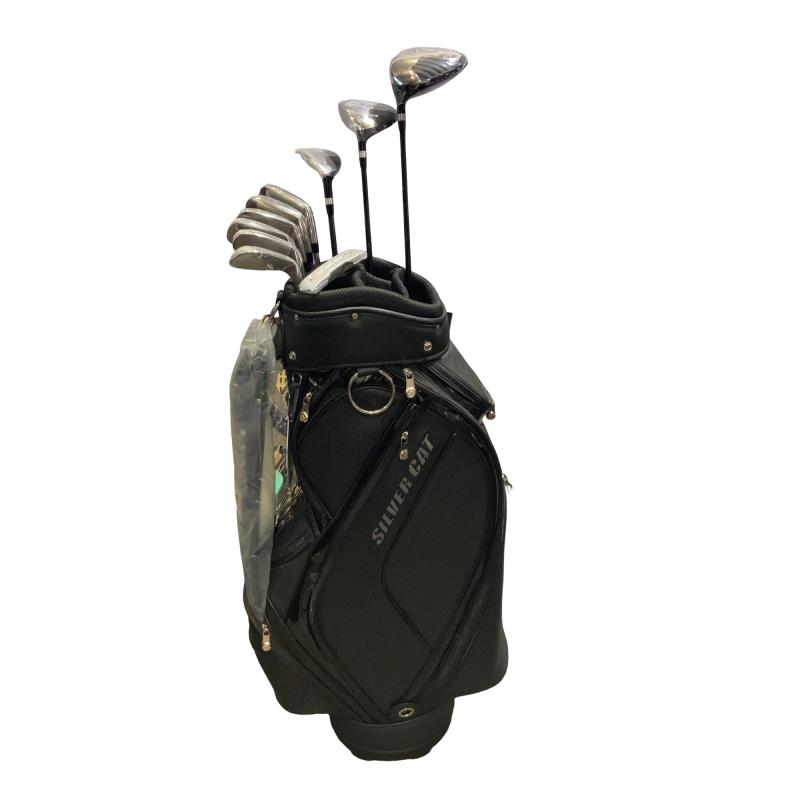 【中古】 山猫 SILVER CAT LV-F 10S(CB付) レフティ 野球クラブ仕掛ける CS スチール写真 (フレックスSR) メンズ 成人男性用 左ぎっちょ レフティ 左用 N序列付ける ゴルフ野球クラブ