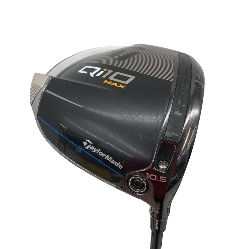 【中古】 テーラーメイド Qi10 MAX 10.5&deg; ドライバー DR Diamana BLUE TM50(Qi10 DR) (フレックスR) メンズ 男性用 右利き 右用 Cランク ゴルフクラブ｜ゴルフパートナー 中古クラブ店