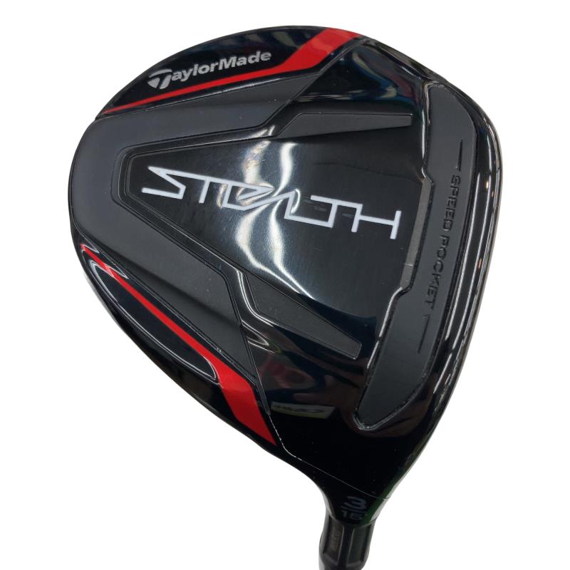 【中古】 テーラーメイド STEALTH 3W フェアウェイウッド FW 純正特注シャフト (フレックスS) メンズ 男性用 右利き 右用 Bランク ゴルフクラブ
