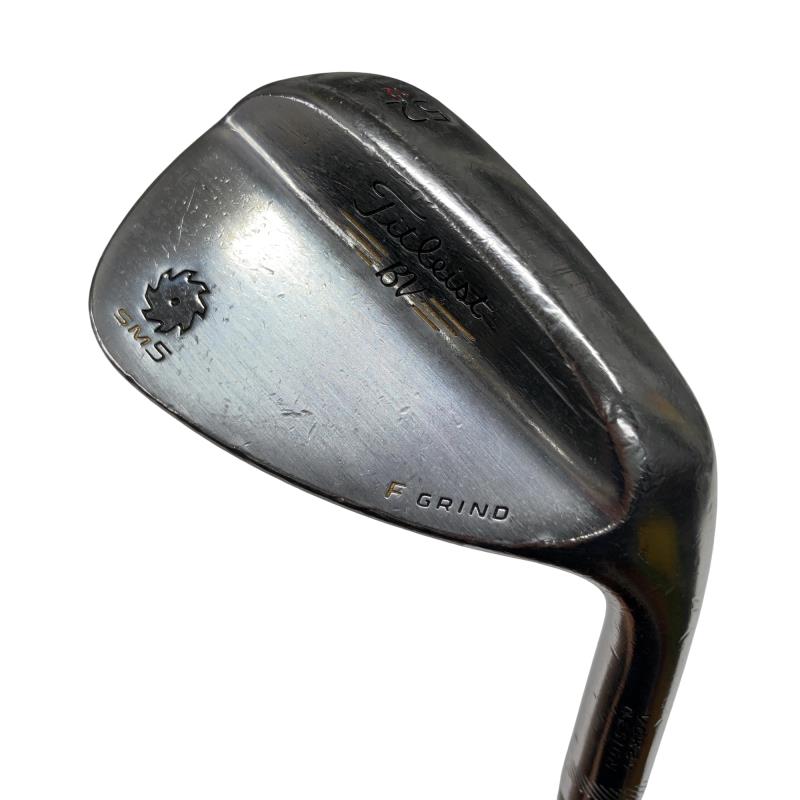 【中古】 タイトリスト VOKEY SPIN MILLED SM5 ツアークロム 52°/12°F ウェッジ WG Dynamic Gold (フレックスS) メンズ 男性用 右利き 右用 Cランク ゴルフクラブ