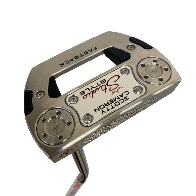 【中古】 タイトリスト SCOTTY CAMERON STUDIO STYLE FASTBACK(2025) 34in パター PT スチール写真 (フレックス余分の物) メンズ 成人男性用 右利き 右用 B位置づける ゴルフ野球クラブ