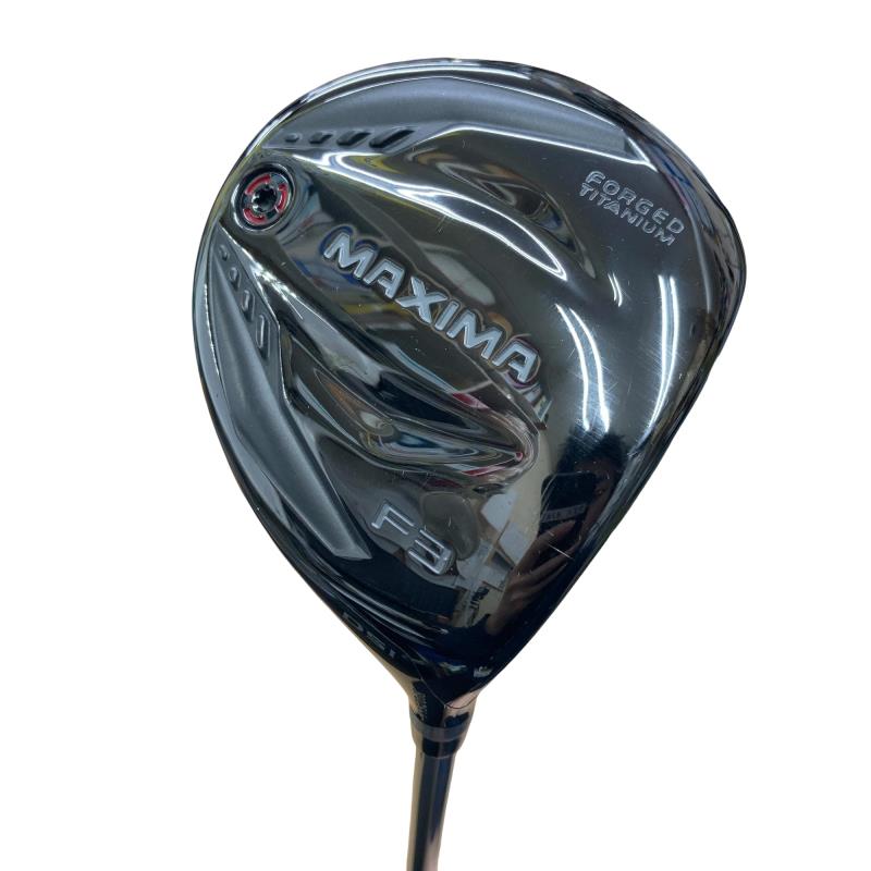 【中古】 リョーマゴルフ MAXIMA F ブラック F3 フェアウェイウッド FW 純正特注シャフト (フレックスS) メンズ 男性用 右利き 右用 Cランク ゴルフクラブ