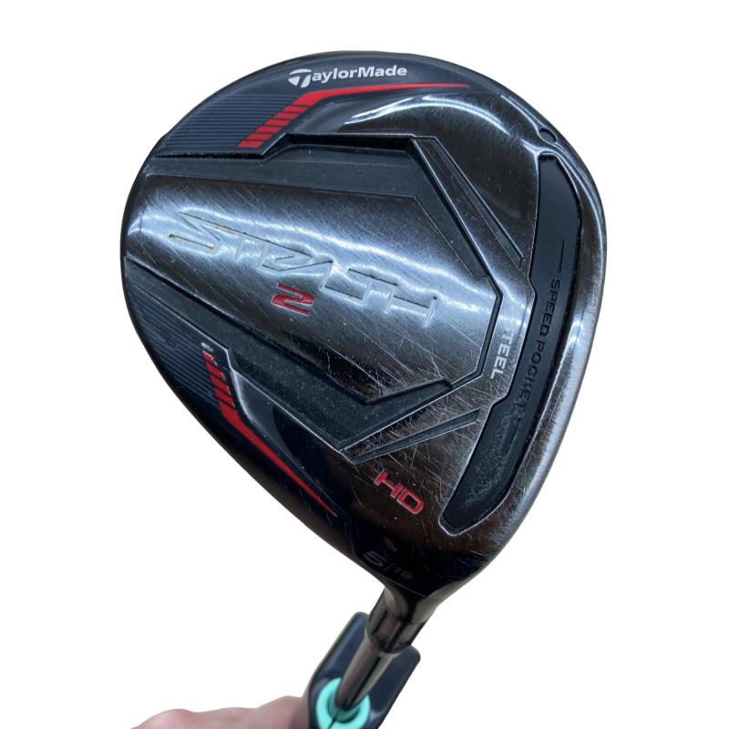 【中古】 テーラーメイド STEALTH2 HD 5W フェアウェイウッド FW 純正特注シャフト (フレックスSR) メンズ 男性用 右利き 右用 Cランク ゴルフクラブ