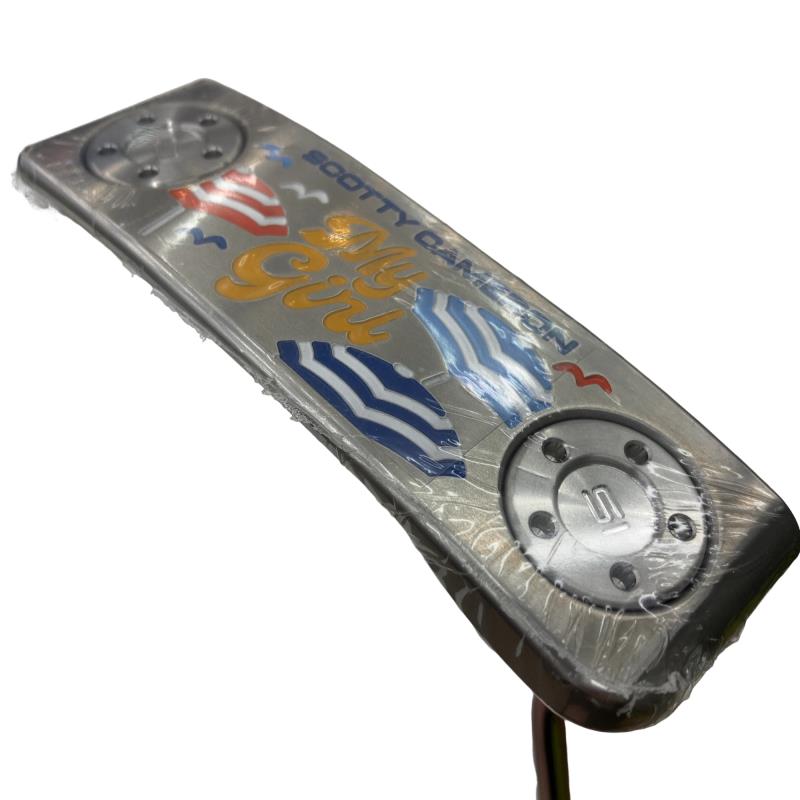 【中古】 タイトリスト SCOTTY CAMERON My Girl(2024) 34in パター PT スチール写真 (フレックス余分の物) ユニ一発やる 共用 右利き 右用 A位置づける ゴルフ野球クラブ