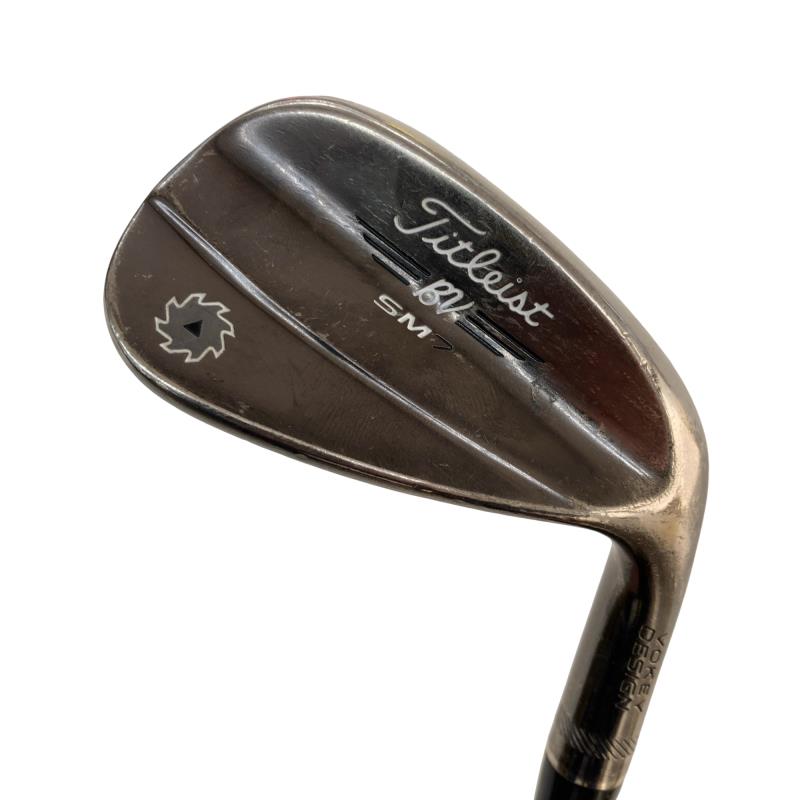 【中古】 タイトリスト VOKEY SPIN MILLED SM7 ブラッシュドスチール 50°/08°F ウェッジ WG Dynamic Gold (フレックスS) メンズ 男性用 右利き 右用 Cランク ゴルフクラブ