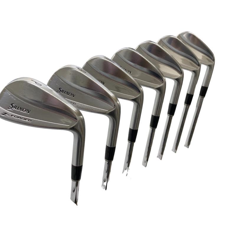 【中古】 ダンロップ SRIXON Z-FORGED 8S アイアンセット IR NS PRO MODUS3 TOUR120 (フレックスS) メンズ 男性用 右利き 右用 Cランク ゴルフクラブ