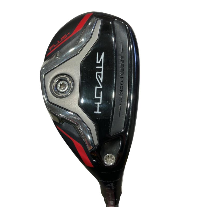【中古】 テーラーメイド STEALTH PLUS+ U4 ユーティリティ UT NS PRO 910GH (フレックスS) メンズ 男性用 右利き 右用 Cランク ゴルフクラブ