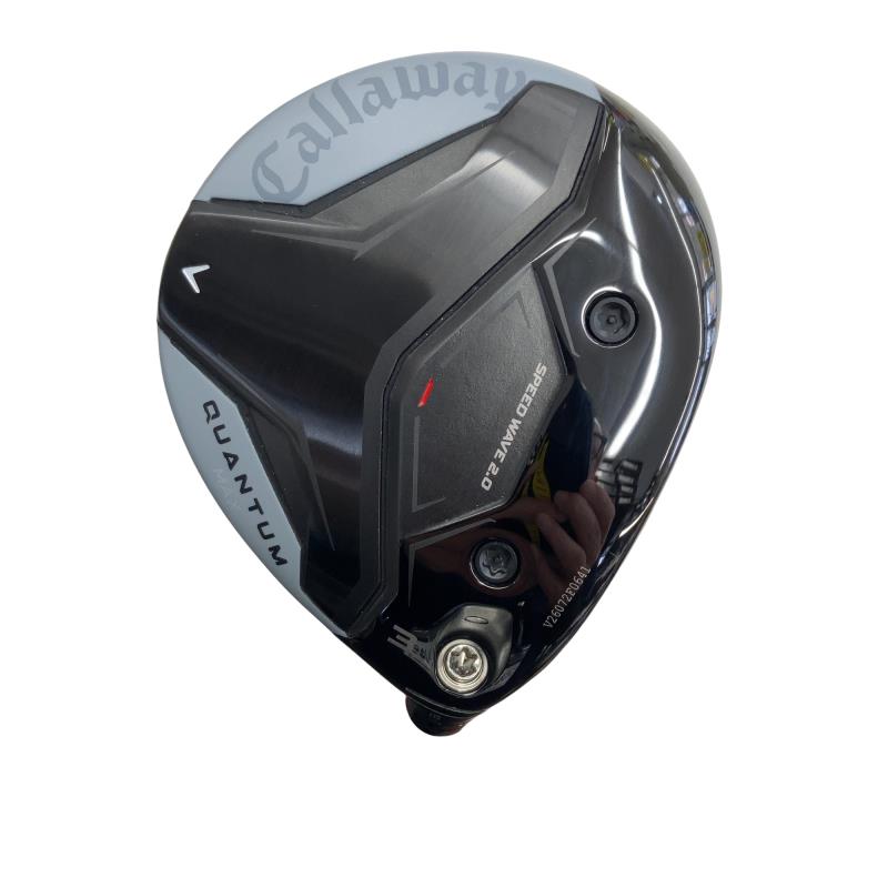 【中古】 キャロウェイ QUANTUM MAX  3W フェアウェイウッド FW 純然たる特注矢がら (フレックスS) メンズ 成人男性用 右利き 右用 B位置づける ゴルフ野球クラブ