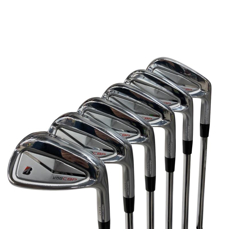 【中古】 ブリヂストン BRIDGESTONE 258CBP 6S アイアンセット IR 純正特注シャフト (フレックスS) メンズ 男性用 右利き 右用 Cランク ゴルフクラブ｜ゴルフパートナー 中古クラブ店