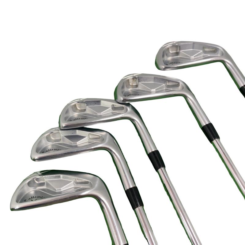 【中古】 キャロウェイ X FORGED MAX(2025) 5S アイアンセット IR Dynamic Gold MID 115 (フレックスS) メンズ 男性用 右利き 右用 Cランク ゴルフクラブ