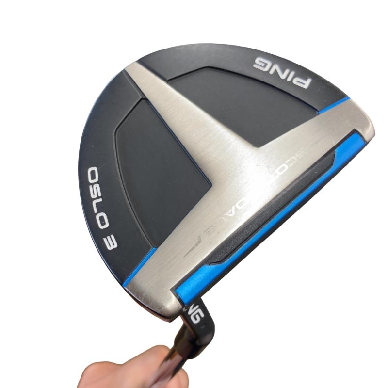 【中古】 ピン Scottsdale OSLO 3(2025) 34in(SS TOUR 2.0) パター PT スチール写真 (フレックス余分の物) メンズ 成人男性用 右利き 右用 B序列付ける ゴルフ野球クラブ