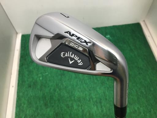 【中古】 キャロウェイ APEX DCB(2021) 6S アイアンセット IR NS PRO ZELOS 7 (フレックスS) メンズ 男性用 右利き 右用 Cランク ゴルフクラブ