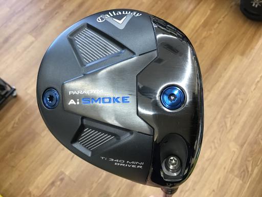 【中古】 キャロウェイ PARADYM Ai SMOKE Ti 340 MINI 11.5° ドライバー DR TENSEI 60 for CW(Ai SMOKE DR) (フレックスS) メンズ 男性用 右利き 右用 Cランク ゴルフクラブ