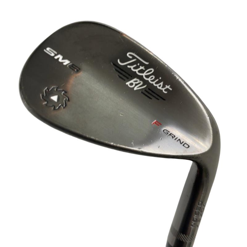 【中古】 タイトリスト VOKEY SPIN MILLED SM6 スティールグレー 56°/14°F ウェッジ WG NS PRO MODUS3 TOUR120 (フレックスS) メンズ 男性用 右利き 右用 Dランク ゴルフクラブ