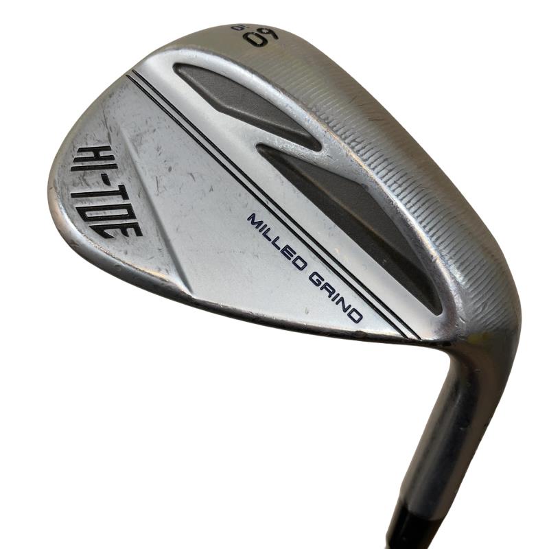 【中古】 仕立て屋御手伝いさん Taylor Made MILLED GRIND HI-TOE(2022) クローム 60°/10° ウェッジ WG NS PRO MODUS3 TOUR115 (フレックスS) メンズ 成人男性用 右利き 右用 C位置づける ゴルフ野球クラブ
