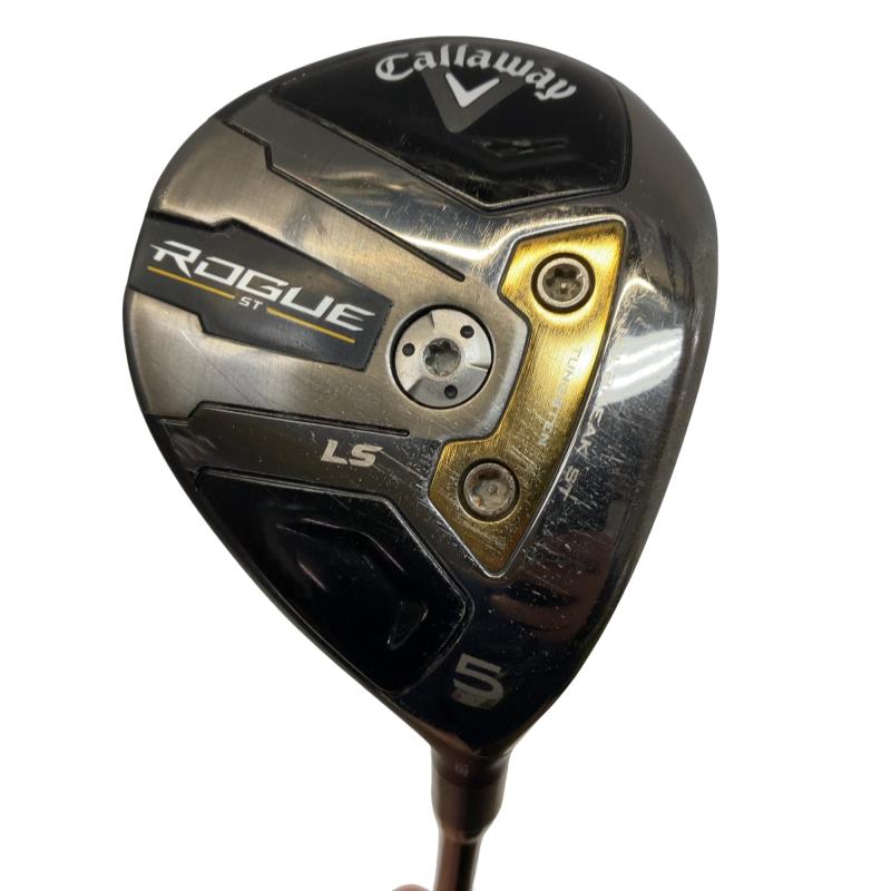 【中古】 キャロウェイ ROGUE ST LS 5W フェアウェイウッド FW リシャフト (フレックスその他) メンズ 男性用 右利き 右用 Cランク ゴルフクラブ