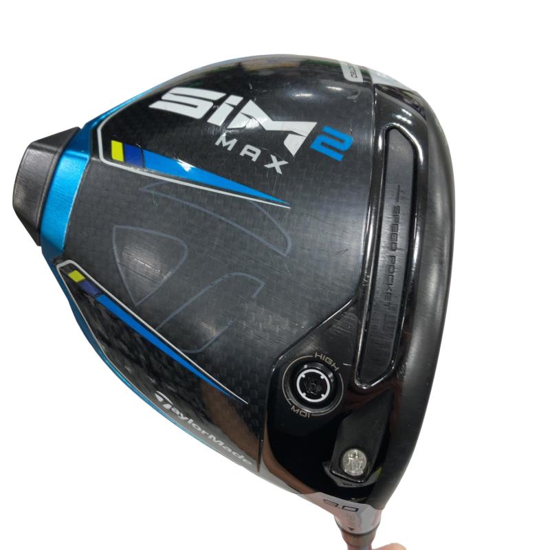 【中古】 テーラーメイド SIM2 MAX 9° ドライバー DR Diamana TB 60 (フレックスS) メンズ 男性用 右利き 右用 Cランク ゴルフクラブ