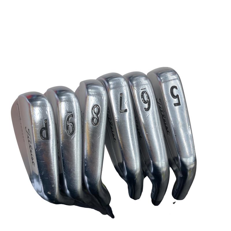 【中古】 タイトリスト Titleist MB 714 6S アイアン仕掛ける IR Dynamic Gold (フレックスS) メンズ 成人男性用 右利き 右用 C序列付ける ゴルフ野球クラブ