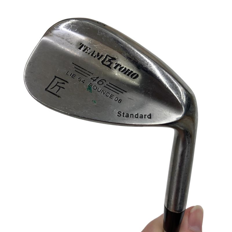 【中古】 チーム トウホウ TEAM TOHO 匠 スタンダード 46°/08° ウェッジ WG リシャフト (フレックスその他) メンズ 男性用 右利き 右用 Cランク ゴルフクラブ