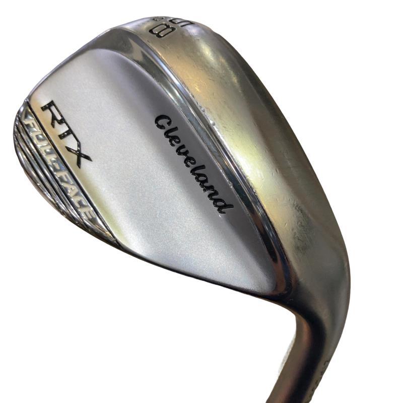【中古】 クリーブランド Cleveland RTX ZIPCORE FULL-FACE 58°/09° ウェッジ WG Dynamic Gold (フレックスS) メンズ 男性用 右利き 右用 Cランク ゴルフクラブ