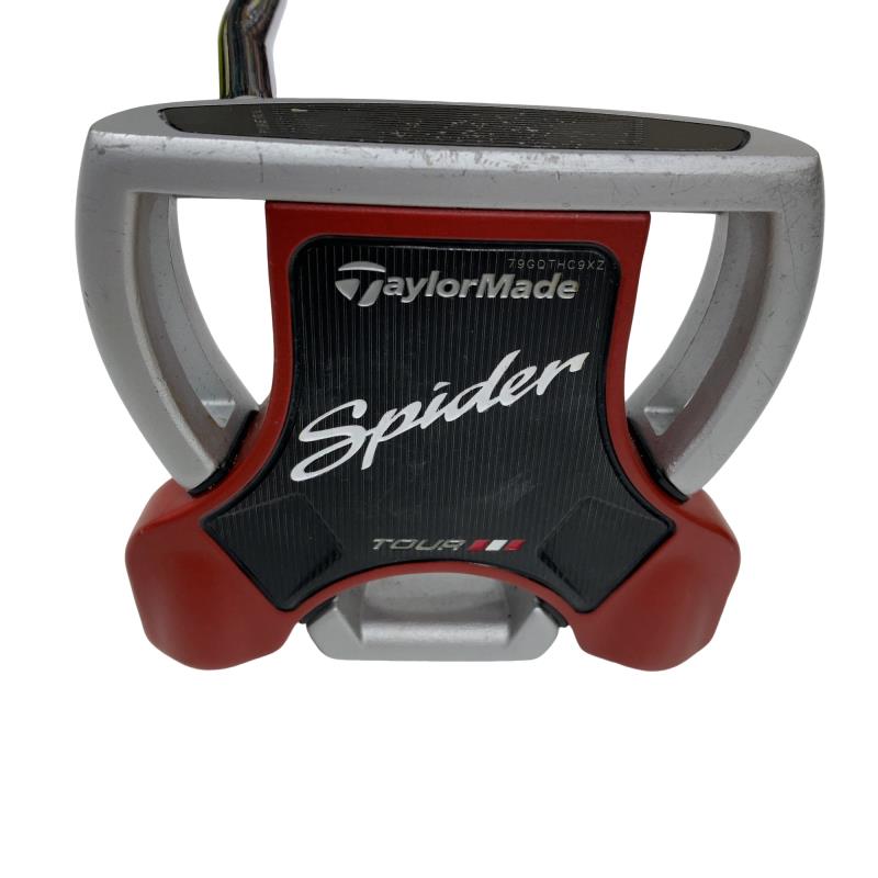 【中古】 テーラーメイド Spider Tour PLATINUM(2018) 34インチ レフティ パター PT スチール (フレックスその他) メンズ 男性用 左利き レフティ 左用 Cランク ゴルフクラブ