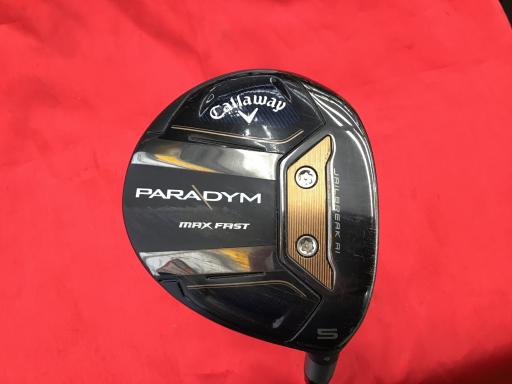 【中古】 キャロウェイ PARADYM MAX FAST 5W フェアウェイウッド FW SPEEDER NX 40 for CW(PARADYM FW) (フレックスSR) メンズ 男性用 右利き 右用 Cランク ゴルフクラブ