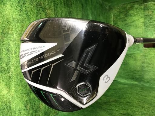 【中古】 ダンロップ XXIO(2022) eks ホワイト 3W フェアウェイウッド FW Miyazaki AX-2(FW) (フレックスSR) メンズ 男性用 右利き 右用 Cランク ゴルフクラブ