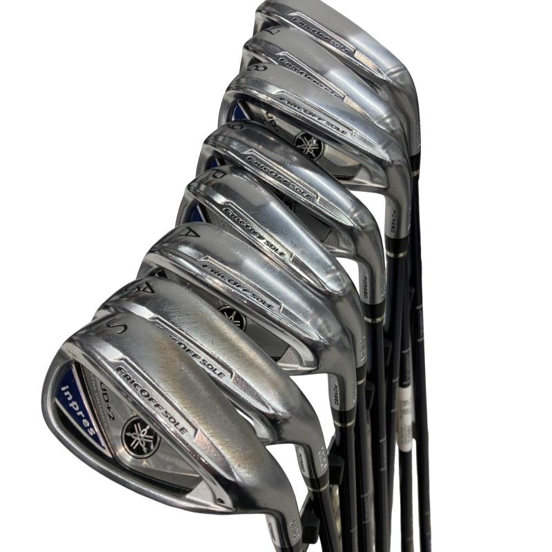 【中古】 ヤマハ inpres UD+2(2019) 9S アイアン仕掛ける IR MX-519i (フレックスSR) メンズ 成人男性用 右利き 右用 C価値づける ゴルフ野球クラブ