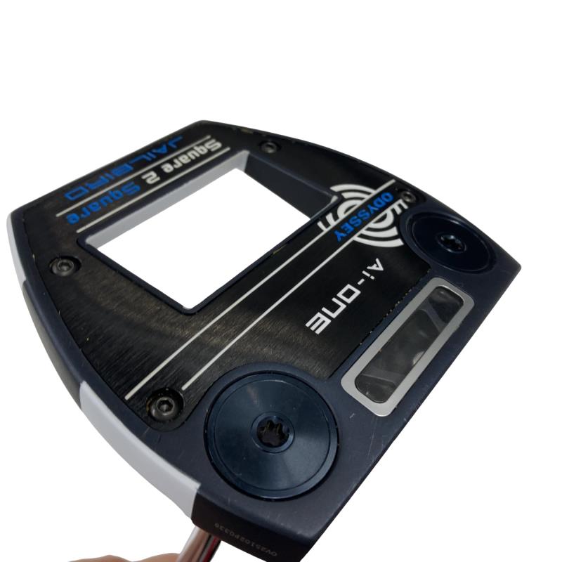 【中古】 オデッセイ Ai-ONE SQUARE 2 SQUARE JAILBIRD 33インチ パター PT STROKE LAB 90 スチール (フレックスその他) メンズ 男性用 右利き 右用 Cランク ゴルフクラブ｜ゴルフパートナー 中古クラブ店