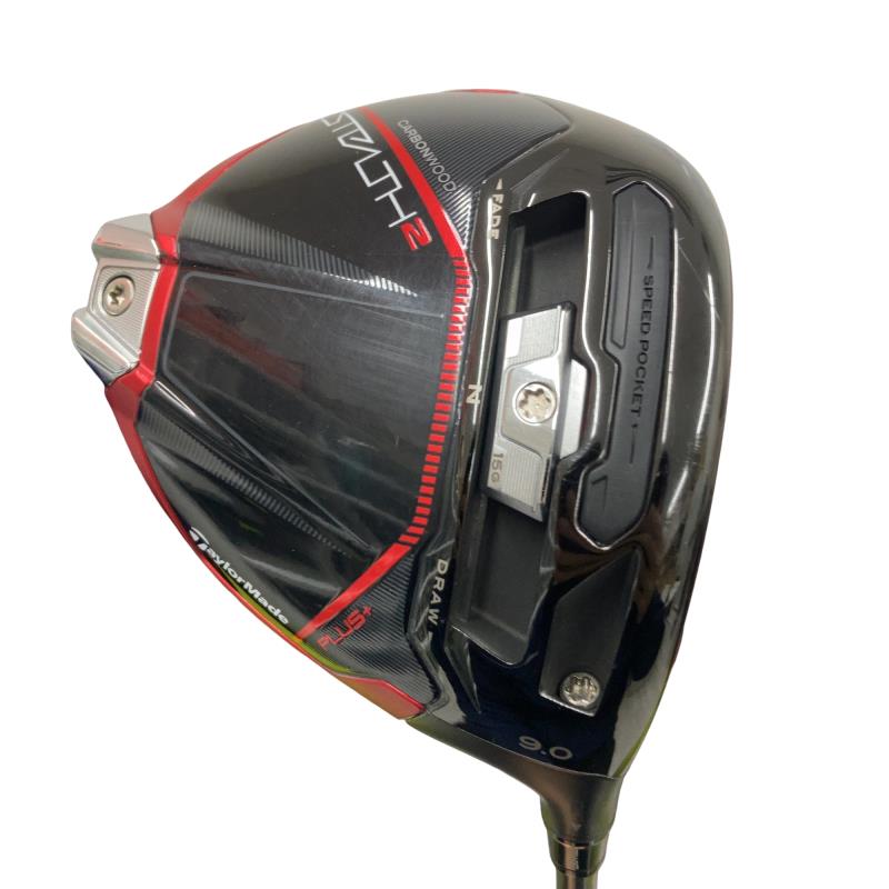 【中古】 テーラーメイド STEALTH2 PLUS 9° ドライバー DR 純正特注シャフト (フレックスS) メンズ 男性用 右利き 右用 Cランク ゴルフクラブ
