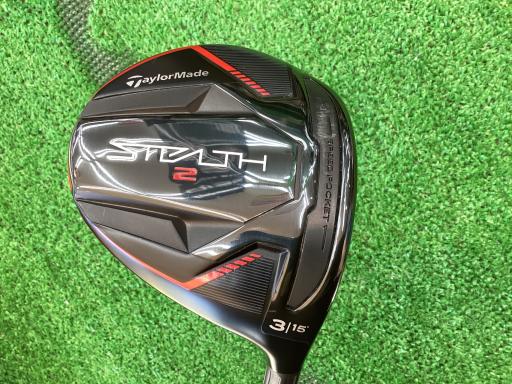 【中古】 テーラーメイド STEALTH2 3W フェアウェイウッド FW Tour AD CQ-6 (フレックスS) メンズ 男性用 右利き 右用 Bランク ゴルフクラブ