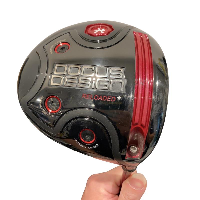 【中古】 DOCUS DOCUS DESIGN RELOADED+(黒いこと) 1W １番ウッド DR DOCUS Slugger T2 (フレックスS) メンズ 成人男性用 右利き 右用 C序列付ける ゴルフ野球クラブ