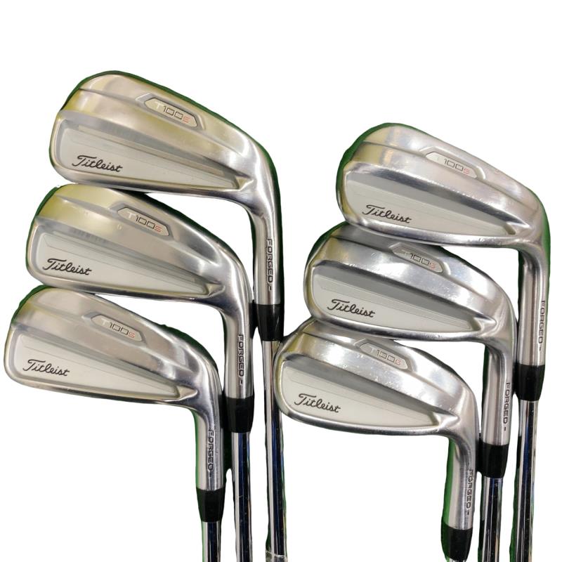 【中古】 タイトリスト Titleist T100S(2021) 6S アイアン仕掛ける IR 完全無欠特注立て坑 (フレックスS) メンズ 成人男性用 右利き 右用 C価値づける ゴルフ野球クラブ