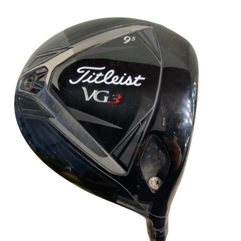 【中古】 タイトリスト Titleist VG3(2018)  9.5° １番ウッド DR 完全無欠特注立て坑 (フレックスSR) メンズ 成人男性用 右利き 右用 C序列付ける ゴルフ野球クラブ