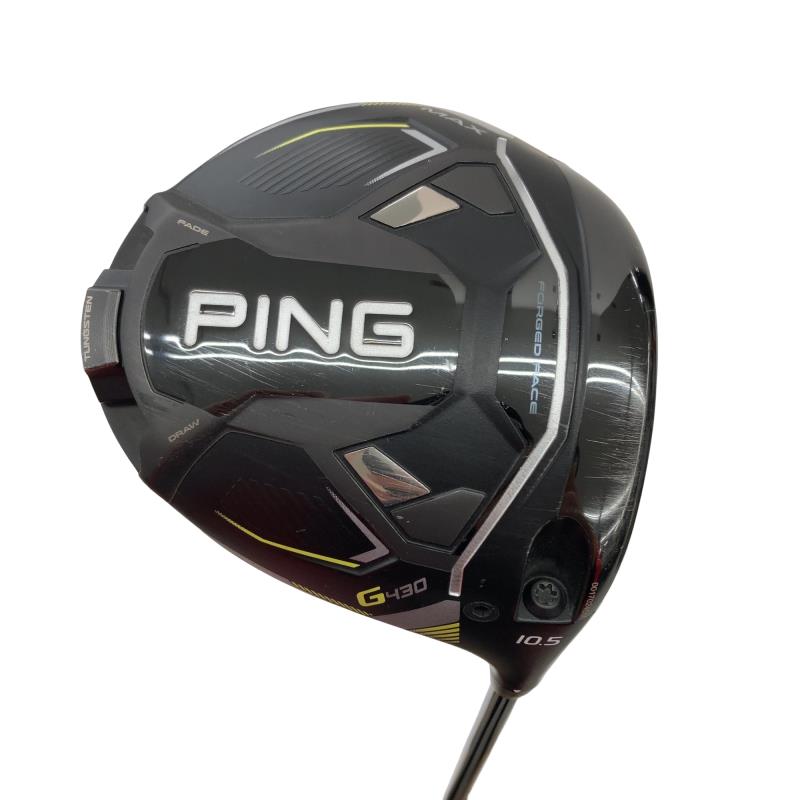 【中古】 ピン G430 MAX 10.5° １番ウッド DR ALTA J CB BLACK(DR) (フレックスS) メンズ 成人男性用 右利き 右用 C価値づける ゴルフ野球クラブ