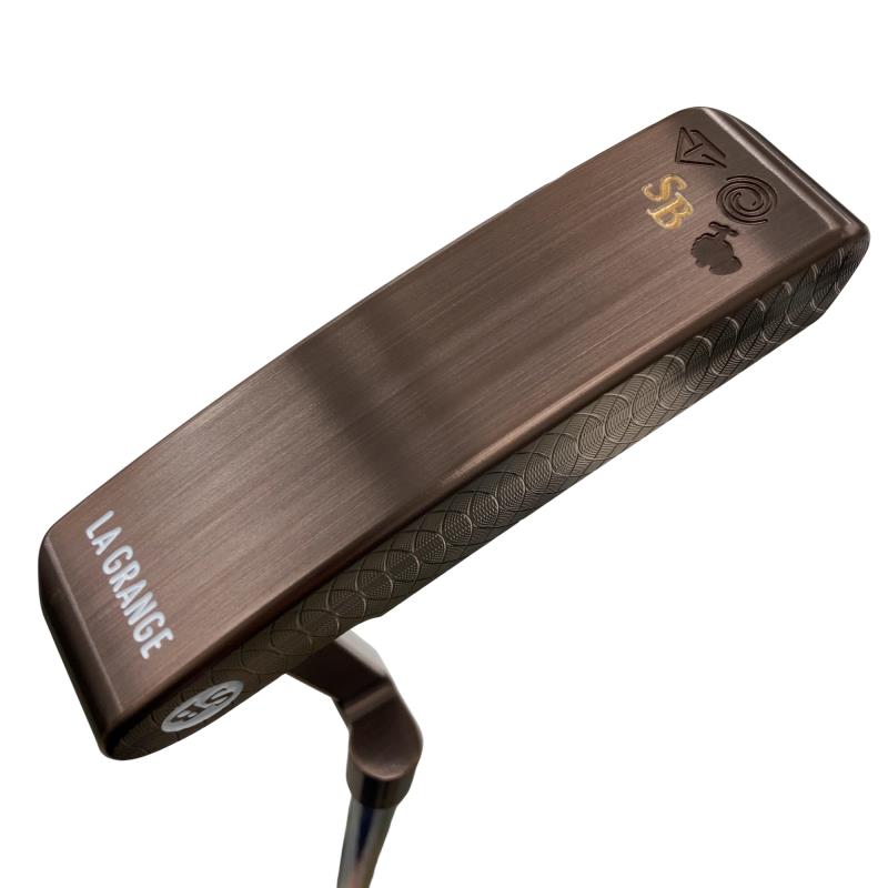 【中古】 TOULON DESIGN SMALL BATCH LA GRANGE 345 ダークチョコレート パター PT スチール (フレックスその他) メンズ 男性用 右利き 右用 Bランク ゴルフクラブ|ゴルフパートナー 中古クラブ店