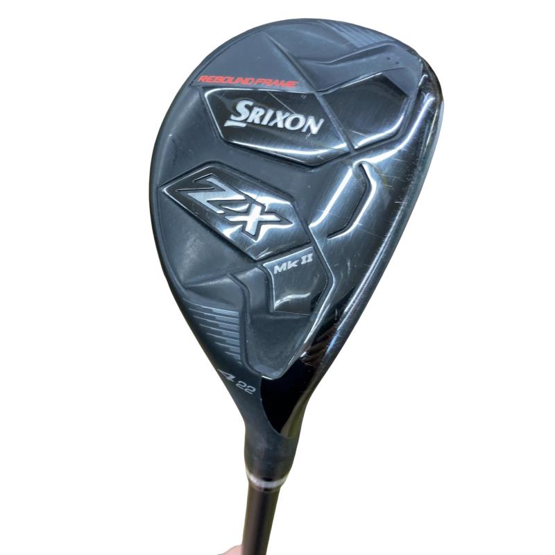 【中古】 ダンロップ SRIXON ZX Mk II HYBRID H4 ありがた味 UT リシャフト (フレックス余分の物) メンズ 成人男性用 右利き 右用 C位置づける ゴルフ野球クラブ