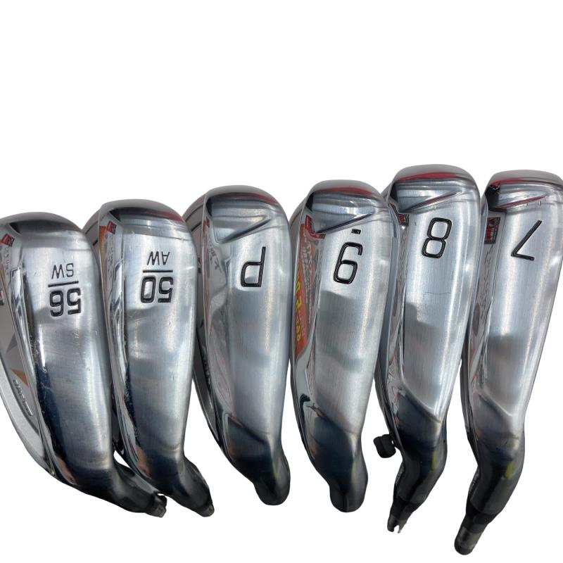 【中古】 ブリヂストン BRIDGESTONE BX2 HT 7S アイアンセット IR 純正特注シャフト (フレックスS) メンズ 男性用 右利き 右用 Bランク ゴルフクラブ