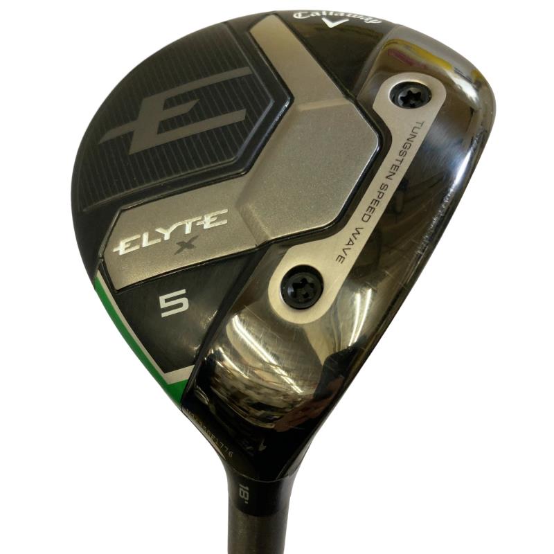 【中古】 キャロウェイ ELYTE X 5W フェアウェイウッド FW VENTUS GREEN 50 for CW(ELYTE FW) (フレックスS) メンズ 男性用 右利き 右用 Cランク ゴルフクラブ